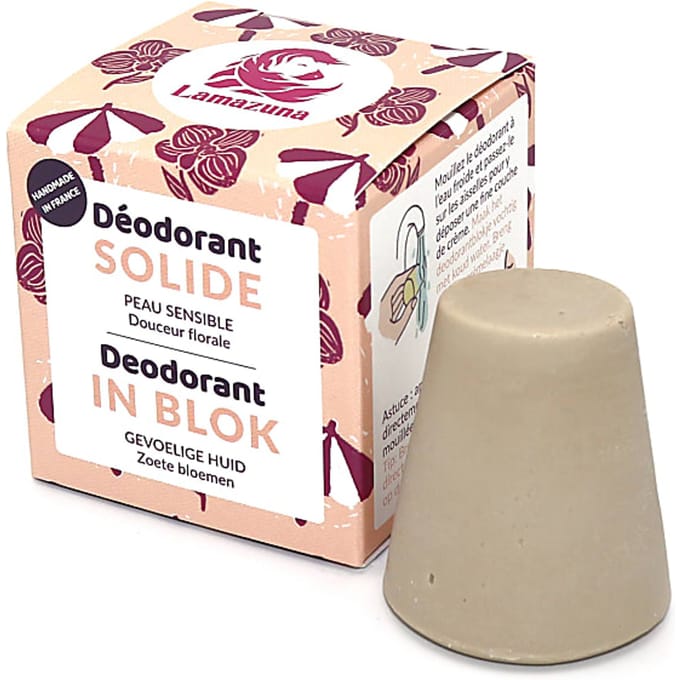 Lamazuna Deodorant Blok - Zoete Bloemen