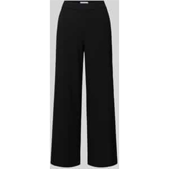 Wide fit comfortbroek met met viscose model 'Palina'