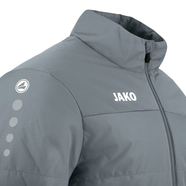 Jako Team Coachvest Kinderen - Steengrijs | Maat: 152