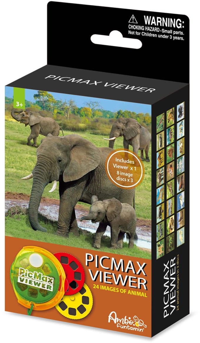 Ambo speelgoed viewer wilde dieren educatief natuur spel.