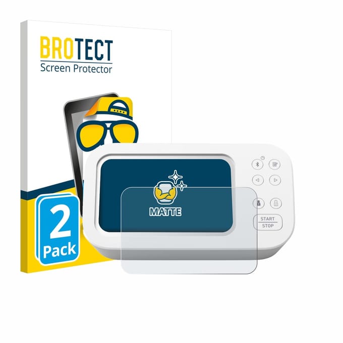 BROTECT - Screenprotector voor Omron X7 Smart AFib HEM-7380T1-EOSL - Folie Beschermfolie matte 2 Stuks