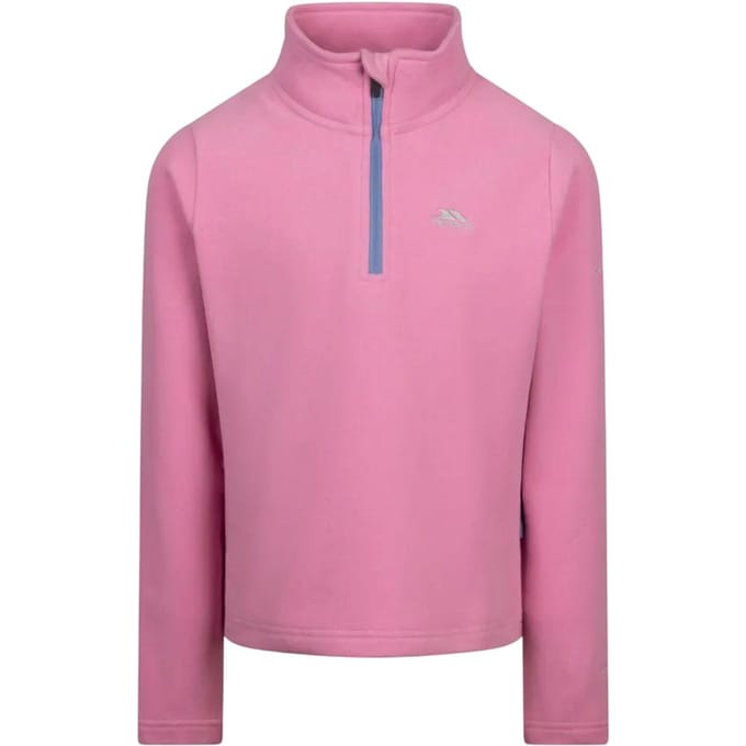 Trespass Kinderen Nollan Microfleece AT200 Fleece (Zacht Roze)