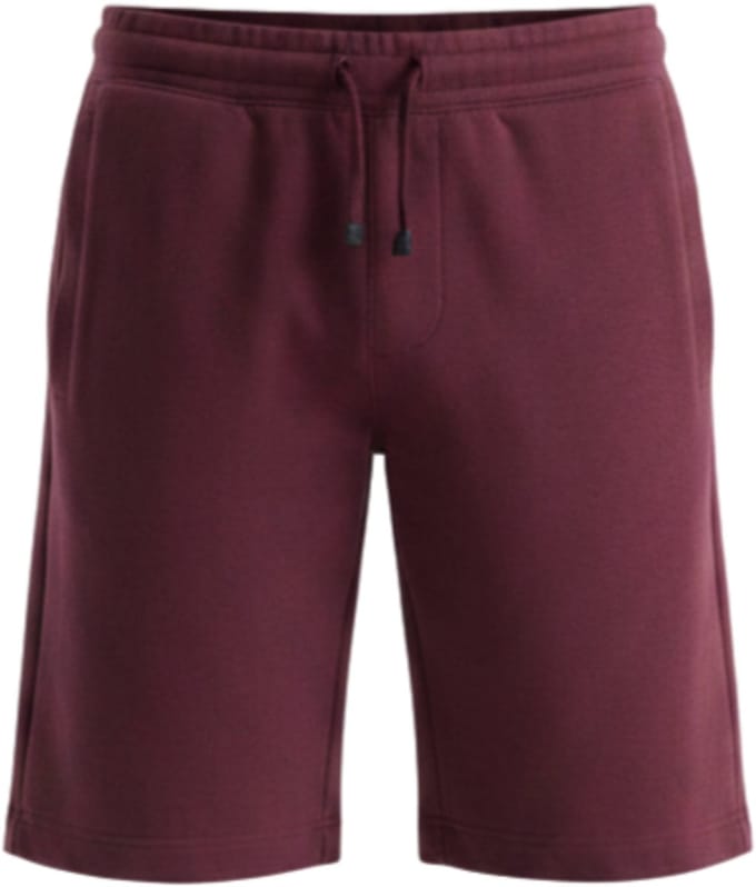 OMBRE Korte Broek - Regular Fit - Katoen - Effen Bordeaux M