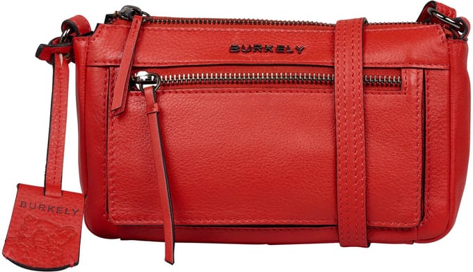Burkely Rock Ruby Crossbody Bag - Tas - Volwassenen - Rood