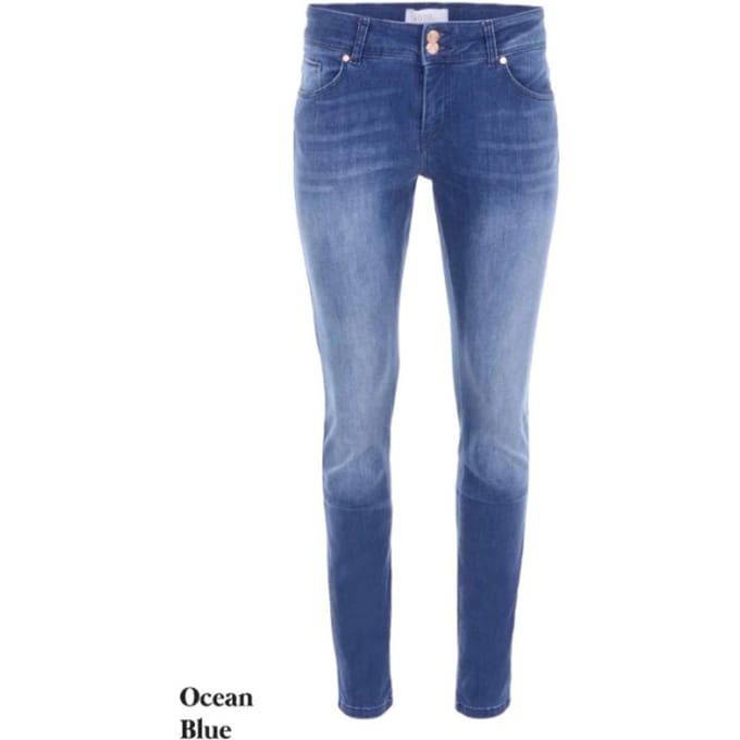 DNM dames jeans 4105.35.0098 blue denim