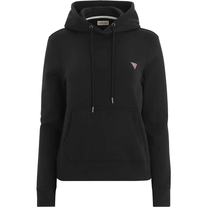 Dames sweatshirt met capuchon mini driehoek Guess Reg