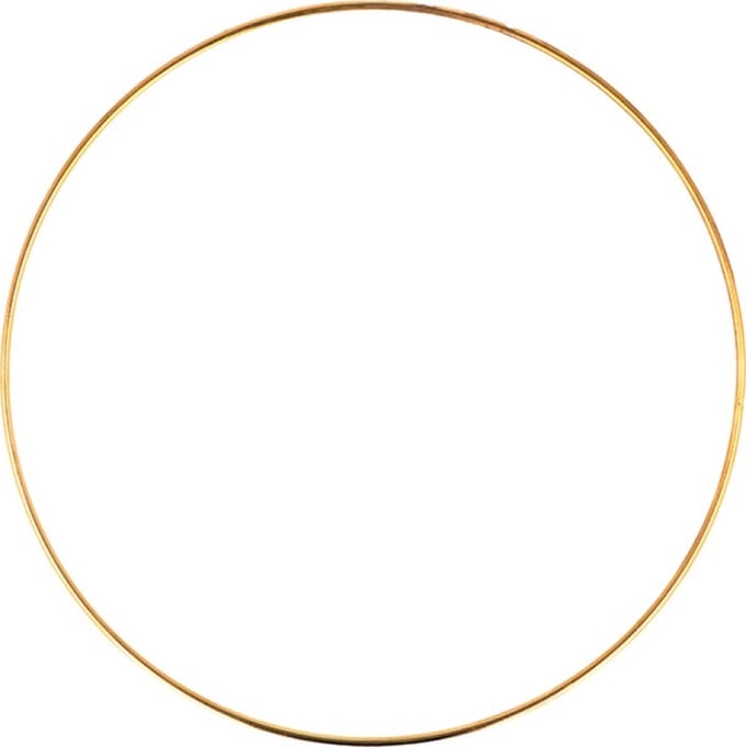 Metalengoud cirkel 30 cm - Artemio
