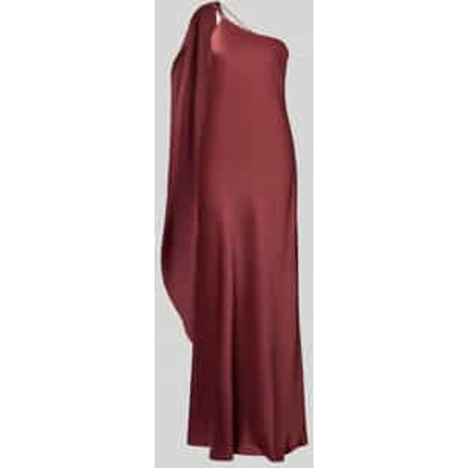 Nauwsluitende avondjurk met viscose