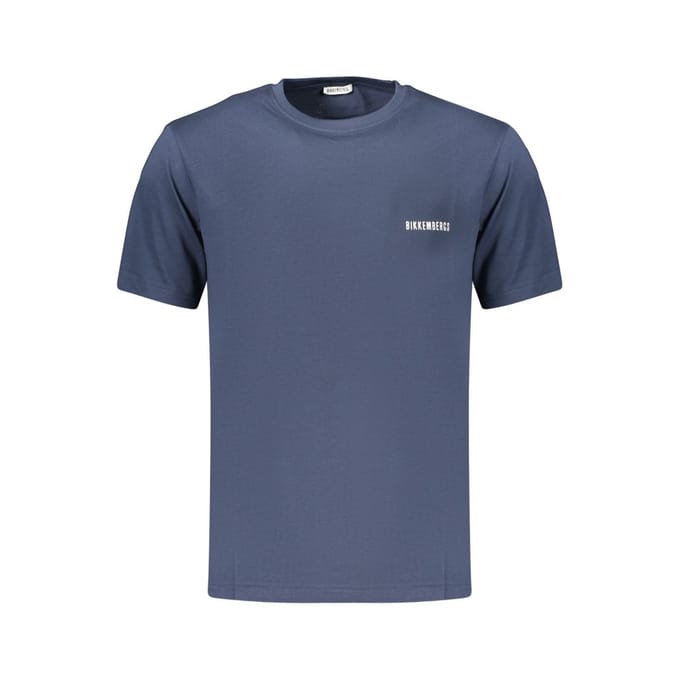 Bikkembergs Blauw Katoenen Heren T-Shirt