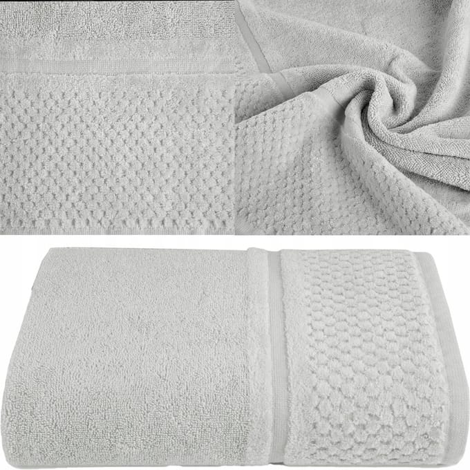 Luxe Katonen Handendok 30x50 cm - 550 g/m2 - Stalgrijs