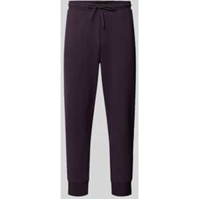 Regular fit sweatpants van katoenmix