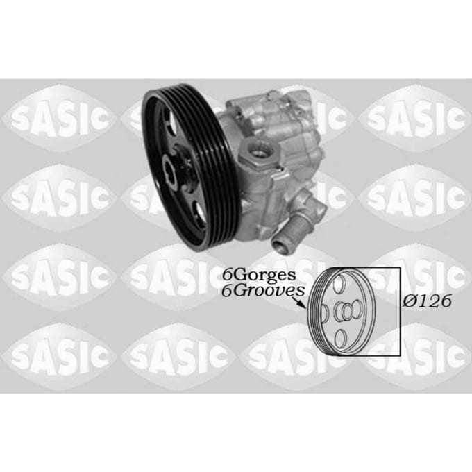 Hydraulische pomp, stuurinrichting SASIC 7070053