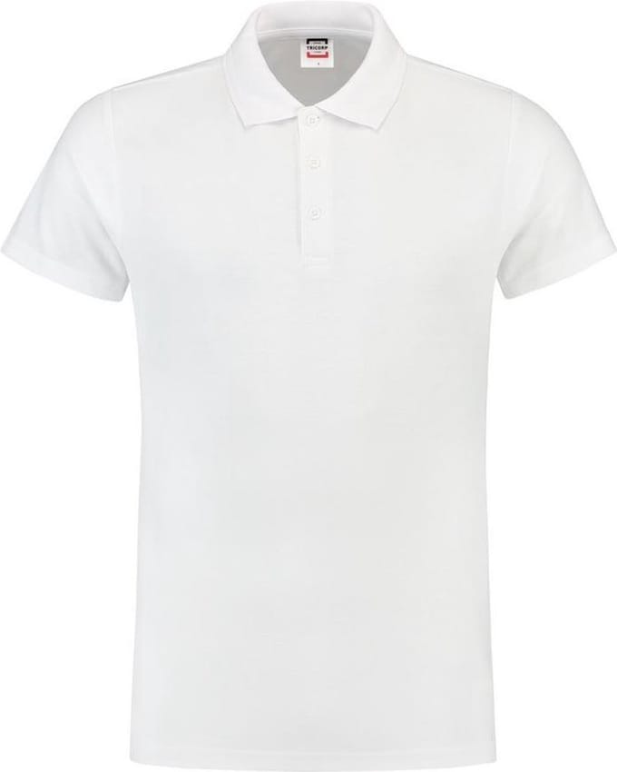 Tricorp 201016 Poloshirt Fitted 180 Gram Kids - Wit - 164