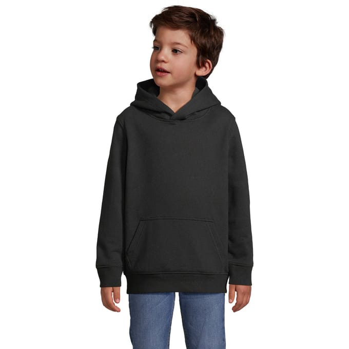 SOLS Kinder/Kinder Condor Hoodie (Zwart)