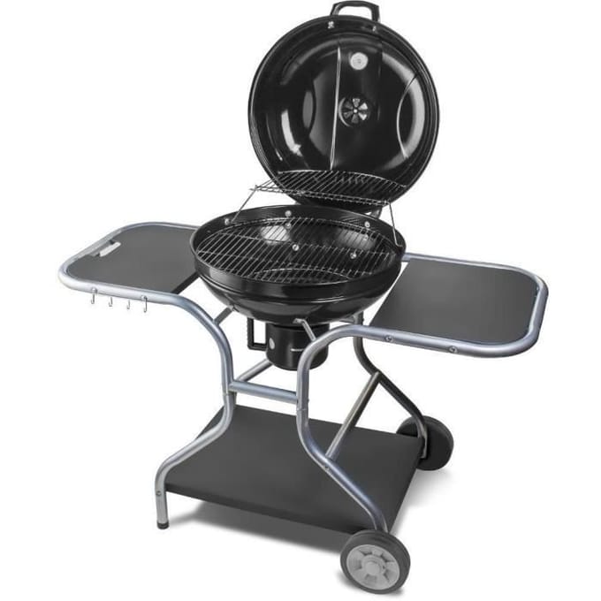 FIELDMANN – FZG 1014 – Houtskoolbarbecue – Ø54 cm – Thermometer