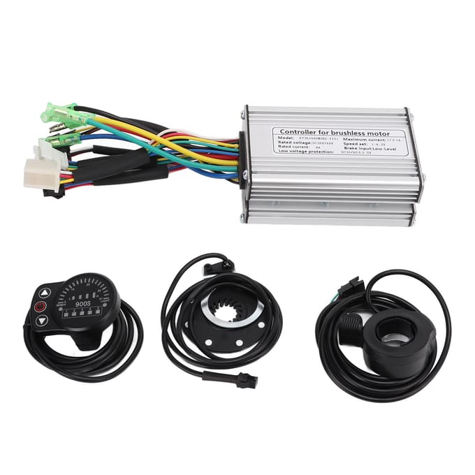 Pour Kit Contrôleur KT 36V 48V 350W Panneau d'Affichage LED900S Contrôleur 17A Puissance Capteur d'Assistance au Pédalage white