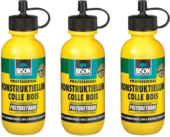 Bison® Konstruktielijm 75gr d4 - 3 stuks - KD set