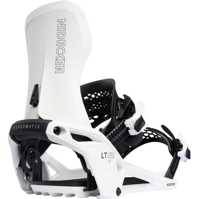 Nidecker LT Supermatic 2026 Snowboard Bindingen wit
