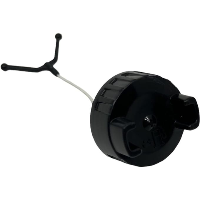 Tankdop compleet (zwart)