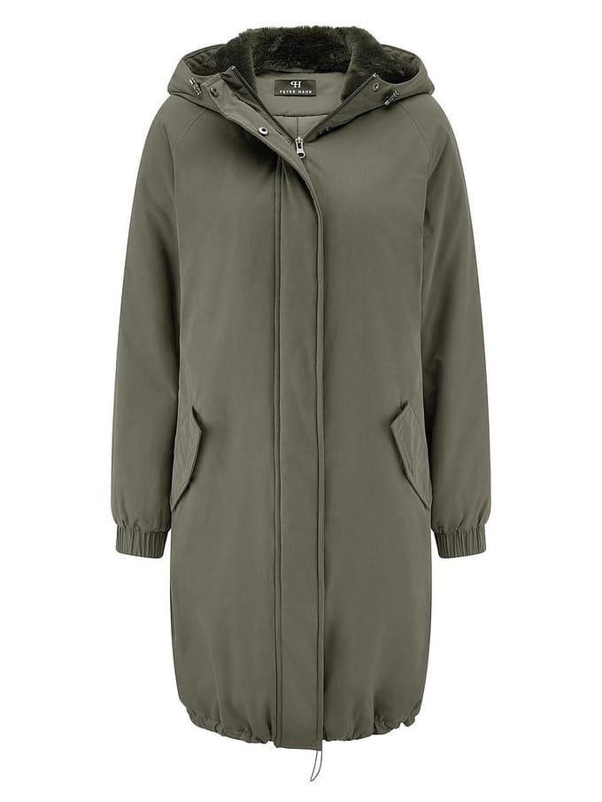 Parka Van Peter Hahn groen