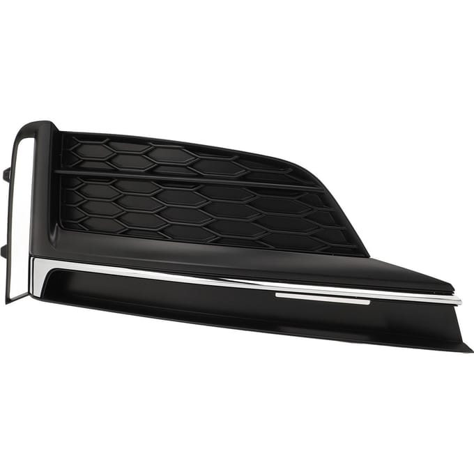 Cache-antibrouillard Avant Grille de Pare-chocs Garniture 8W6807681F Cache Grille Extérieure Latérale pour S5 A5 2018 à 2019 Right black