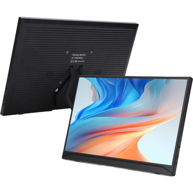 Laptop Scherm Extender 15,6 Inch 1080P HD Type C Draagbare Laptop Display Extender met Standaard voor PC Tablet