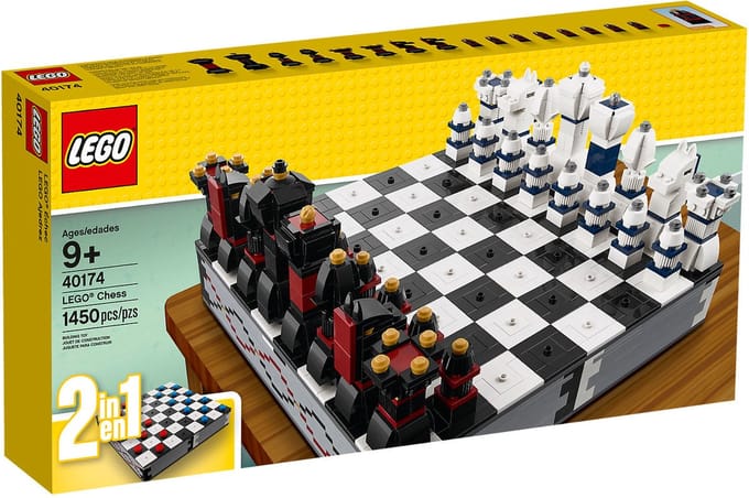 LEGO Iconic Chess Set - 40174, Bouwpakket, 9 jaar, 1450 stuk(s)