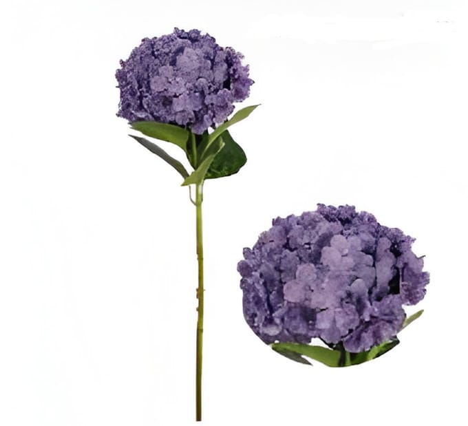 Kunst hortensia tak paars 92 cm Buitengewoon de Boet