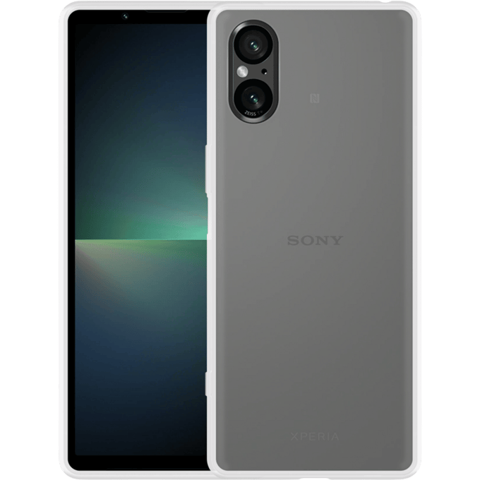 Just in Case Xperia 5 V Siliconen (TPU) Hoesje Transparant