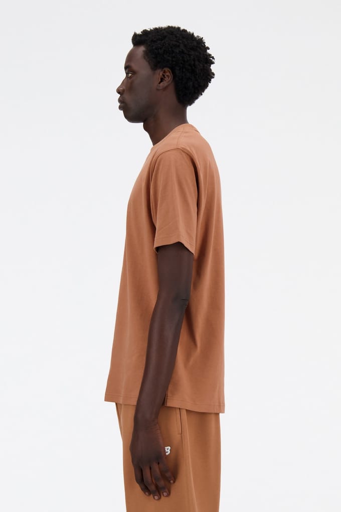 New Balance Athletics Baseball T-shirt Walnut Taglia: L | Magliette basic Outlet | Uomo | Marrone
