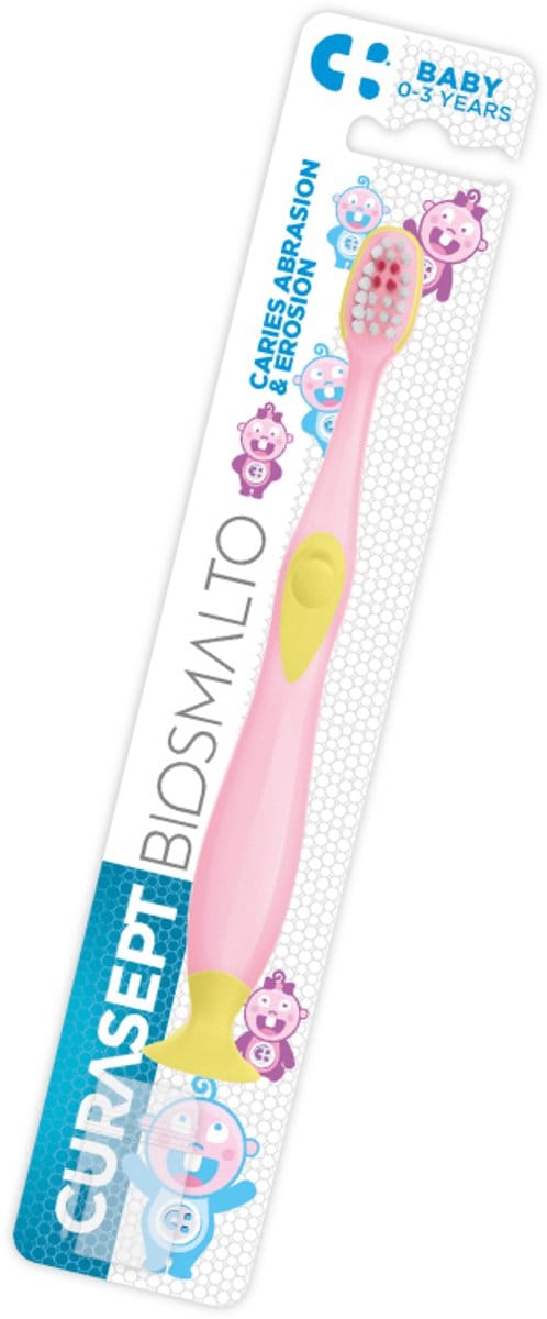 Curasept Biosmalto 0-3y Baby Toothbrush (1 stuk)