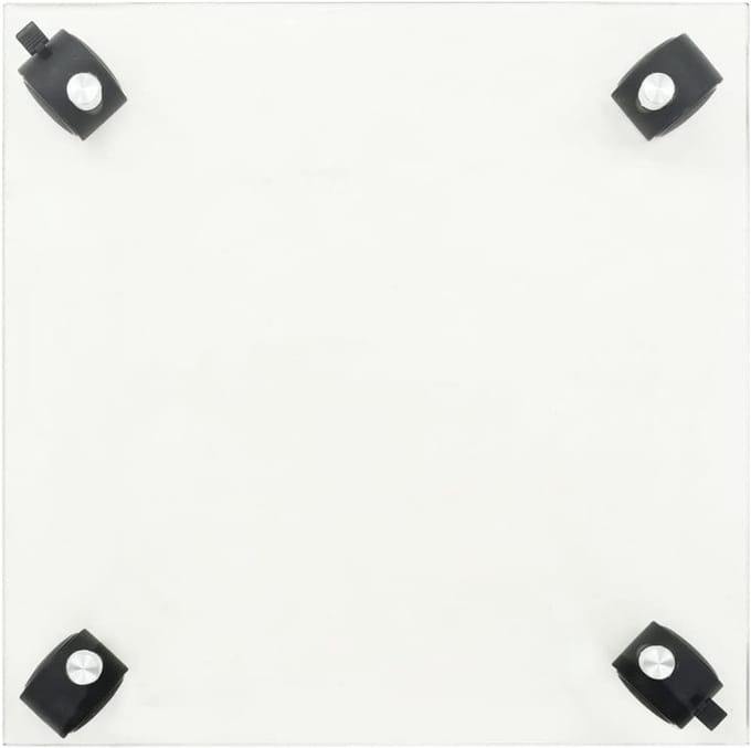 Plant Rollers - Bloemenkarren - Verplaatsen Potten - Gehard Glas - 35x35 cm
