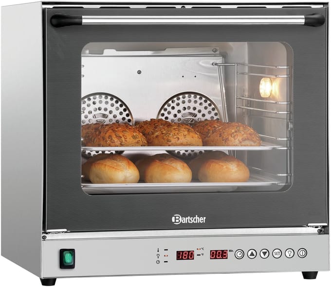 Bartscher AT90-DIG Heteluchtoven - 57,5 x 59,5 x 61,5 cm - 1 L - Vrijstaande oven