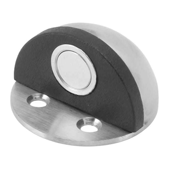 6 Stuks Halve Maan Deurstopper Roestvrij Staal Rubber Vloermontage Halfrond Deurstopper