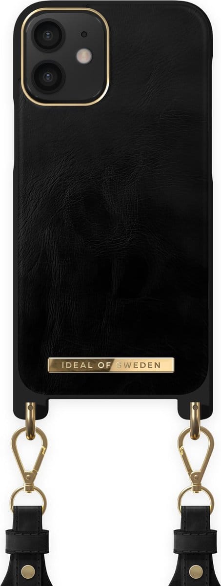 iDeal of Sweden Active Necklace Case voor iPhone 12 Mini Dynamic Black