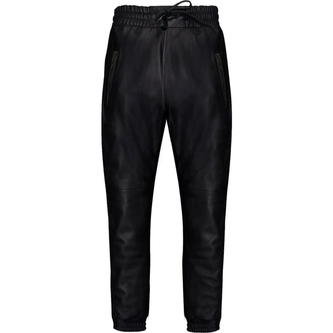 Leren joggingbroek voor heren, Boston