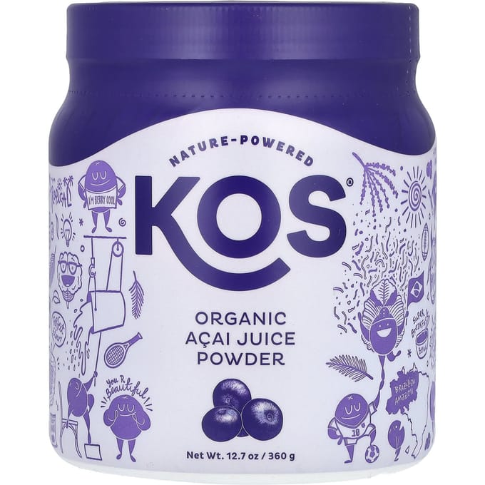 KOS, Biologisch Acai Sap Poeder, 360g (12,7 oz)