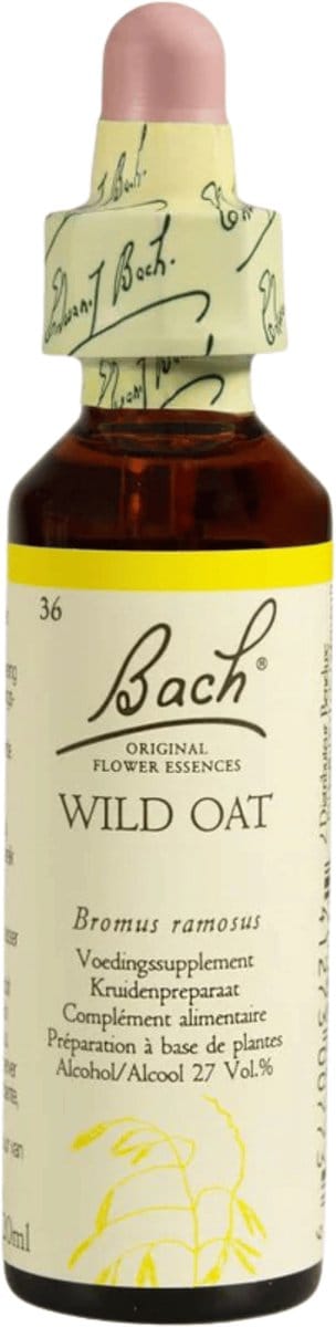 Bach Flower Remedie 36 Wild Oat 20 Druppels