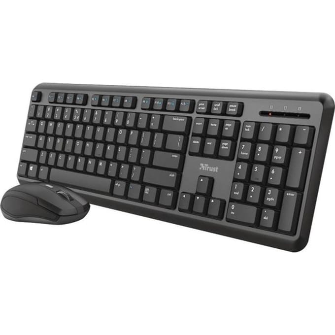 Trust ODY - Draadloos toetsenbord en muis - Qwerty