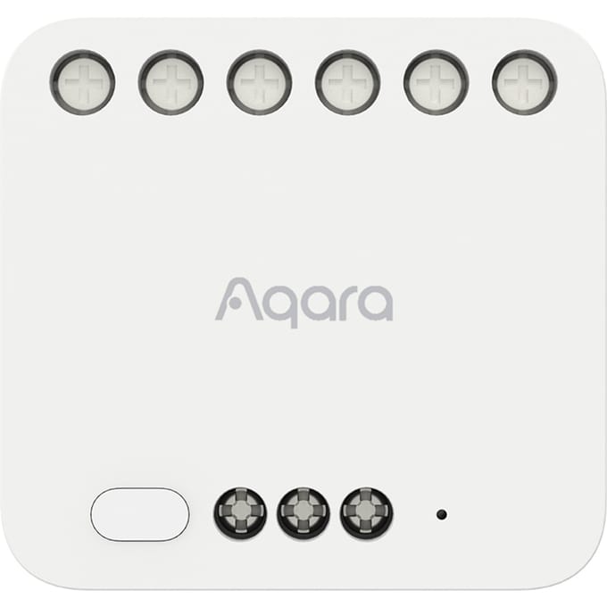 Aqara Relaismodule Dual Relay Module T2 - 2-kanaals - Zigbee - 100-250v Ac/dc