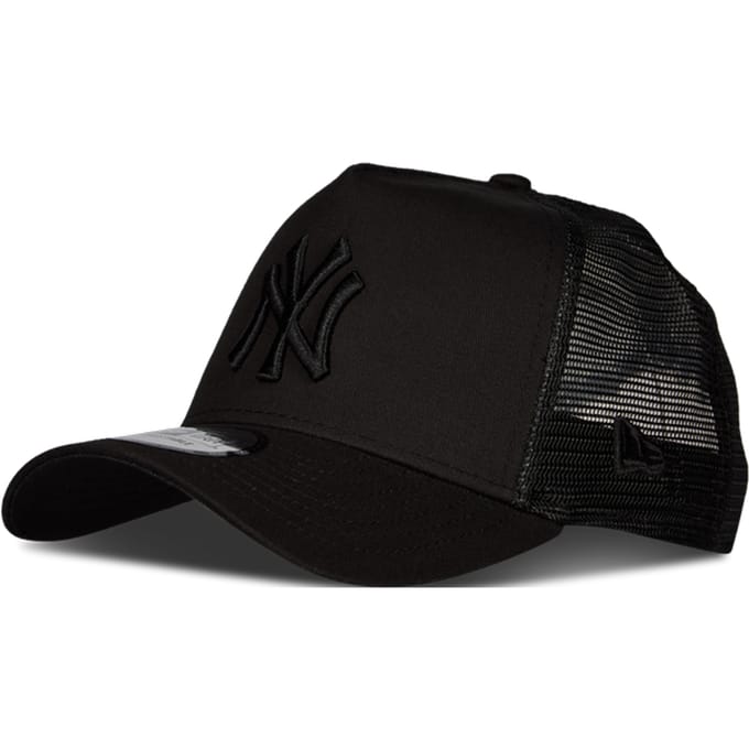 New Era MLB New York Yankees Snapback Trucker Cap - Zwart, Zwart One Size