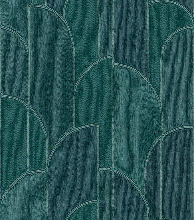Dutch Wallcoverings - Exclusive Threads Arch Forest Green - TP422936