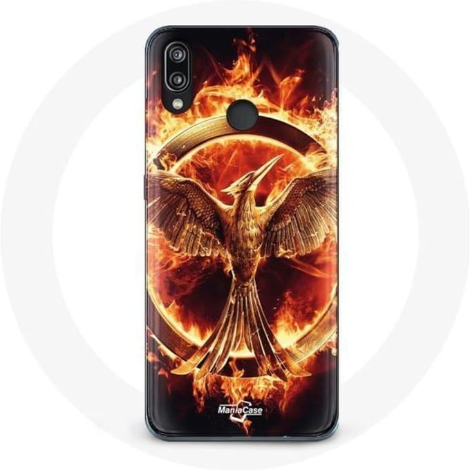 Hoesje voor Huawei P20 Lite Hunger Games Movie-logo