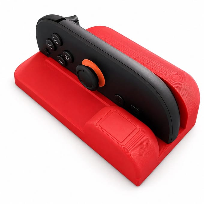 Mouse Grip Geschikt voor Nintendo Switch 2 – Ergonomische Controller Grip – Verbeterde Precisie – Anti Vermoeidheid – Rood