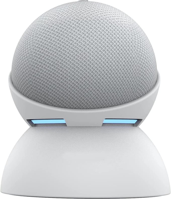 Luidspreker Houder - Speaker Accessoire - Ruimte Besparen - Twee-in-één Design - 14 Centimeter - Wit