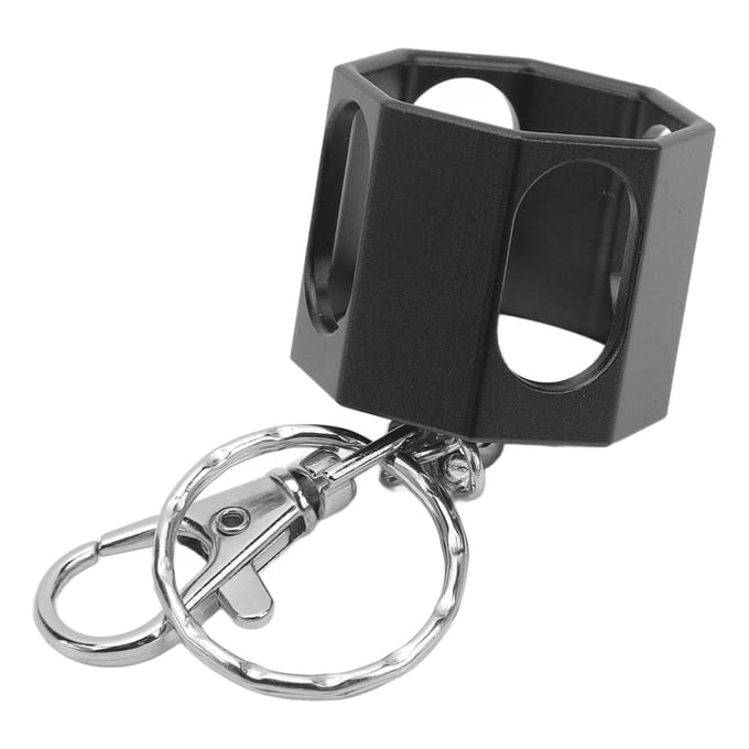 Porte-craie de billard en alliage d'aluminium noir, étui de poche pour craie de queue de billard black