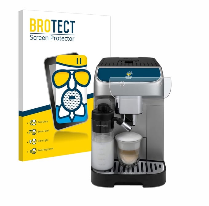 BROTECT - Screenprotector voor DeLonghi Magnifica Plus - Folie Beschermfolie Beschermglas matte
