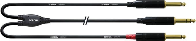Cordial Insertkabel jack 6m Rean stekker CFY 6 VPP - Insert kabel
