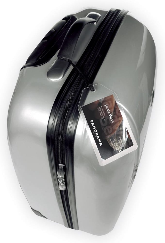 Label bagage djois 3l 11120 72x123mm nylon tr 10st | 5 stuks