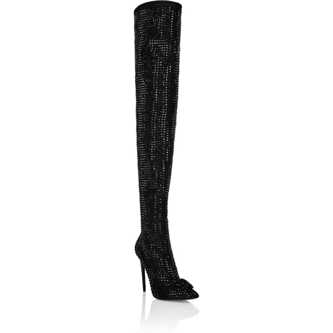 Laarzen Hakken Overknees Gothic Plein